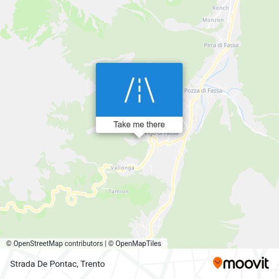 Strada De Pontac map