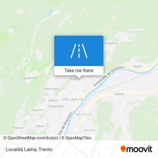 Località Lama map