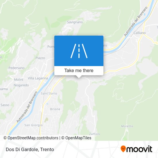 Dos Di Gardole map