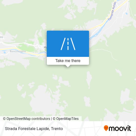 Strada Forestale Lapide map