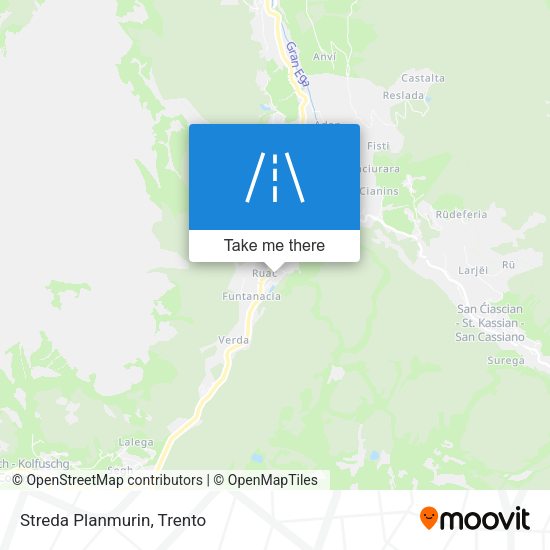 Streda Planmurin map
