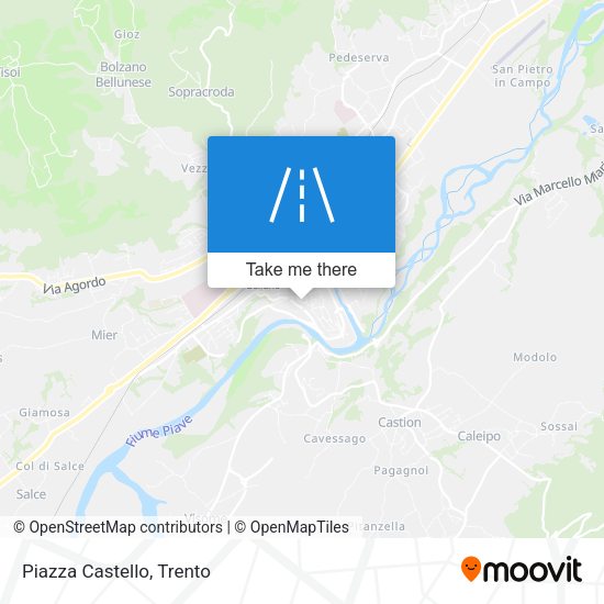 Piazza Castello map