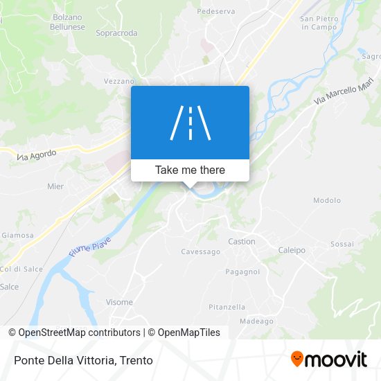 Ponte Della Vittoria map