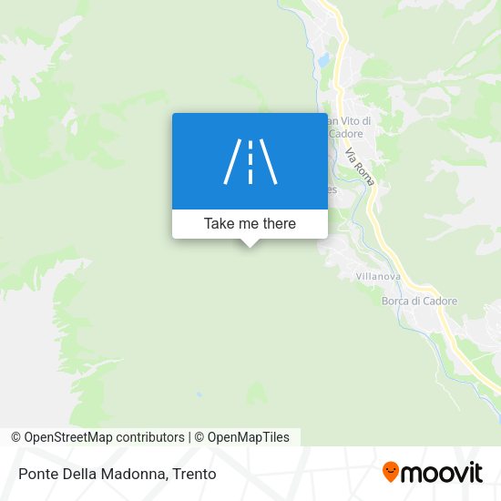 Ponte Della Madonna map