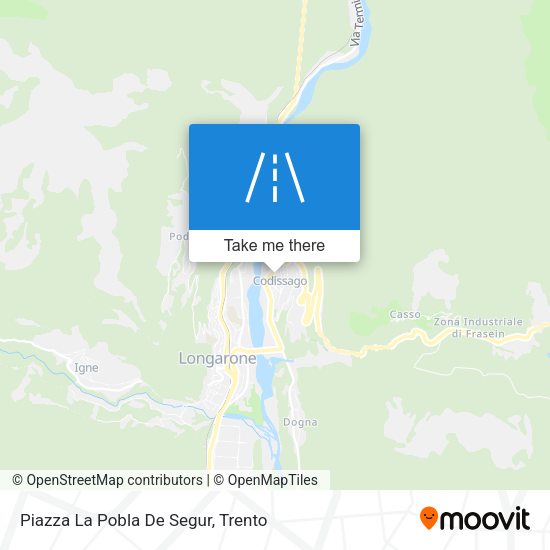 Piazza La Pobla De Segur map