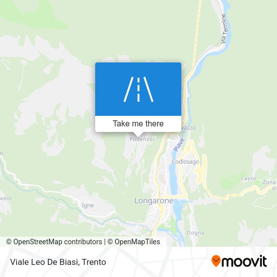 Viale Leo De Biasi map