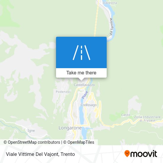 Viale Vittime Del Vajont map