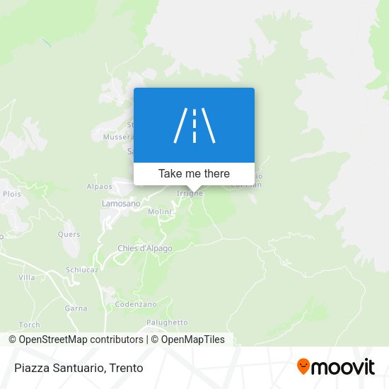 Piazza Santuario map