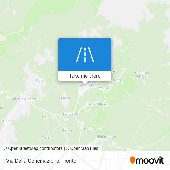 Via Della Conciliazione map