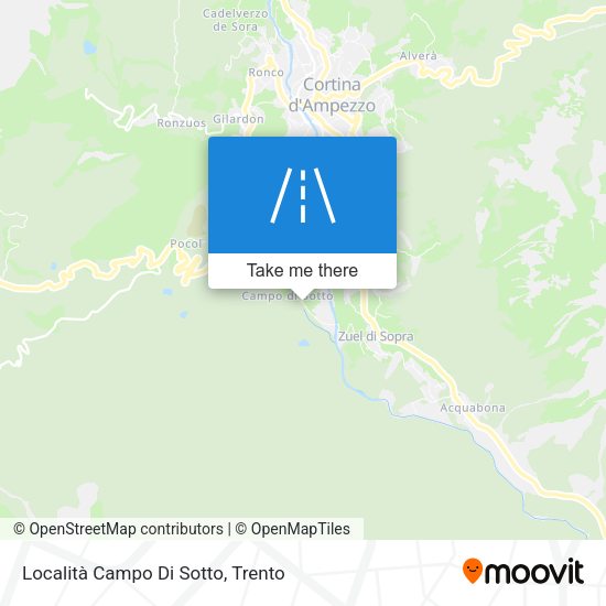 Località Campo Di Sotto map