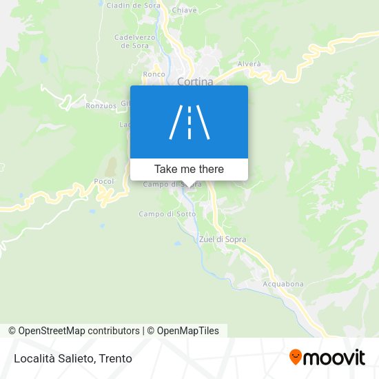 Località Salieto map