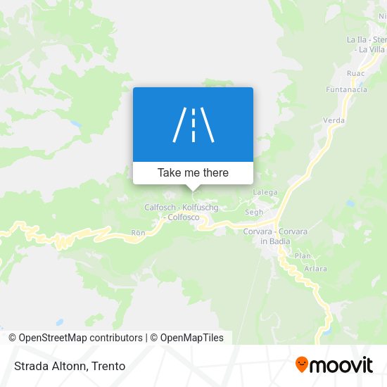 Strada Altonn map