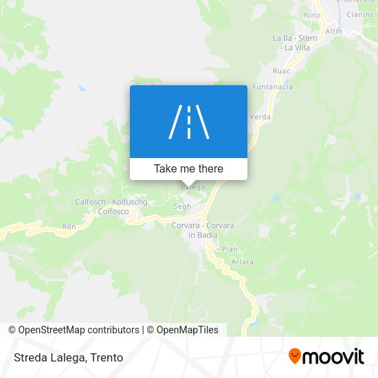 Streda Lalega map