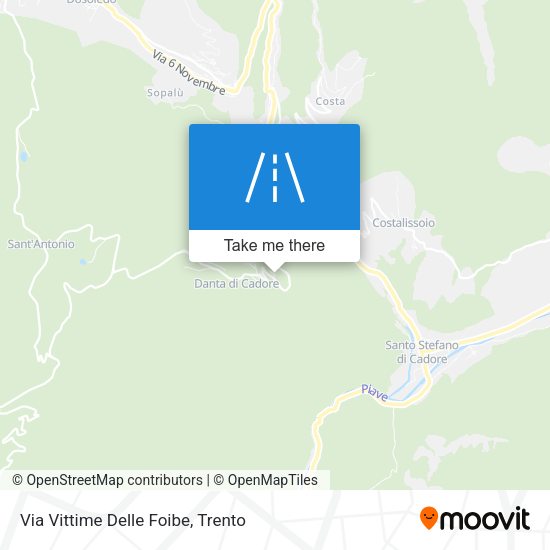 Via Vittime Delle Foibe map