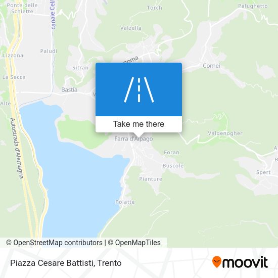 Piazza Cesare Battisti map