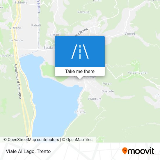 Viale Al Lago map