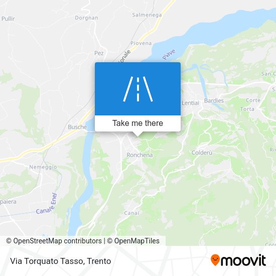 Via Torquato Tasso map