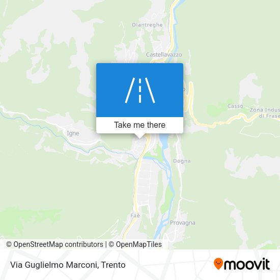 Via Guglielmo Marconi map