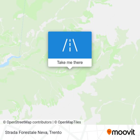 Strada Forestale Neva map