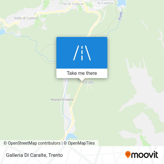 Galleria Di Caralte map