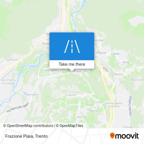 Frazione Piaia map