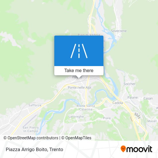 Piazza Arrigo Boito map