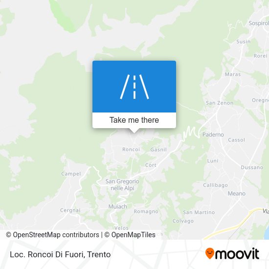 Loc. Roncoi Di Fuori map