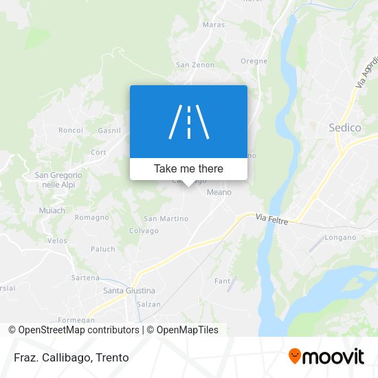 Fraz. Callibago map