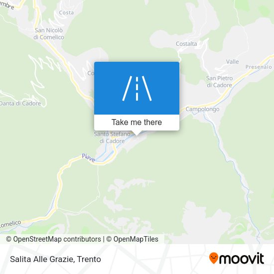 Salita Alle Grazie map