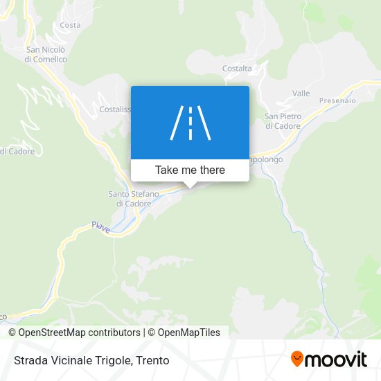 Strada Vicinale Trigole map