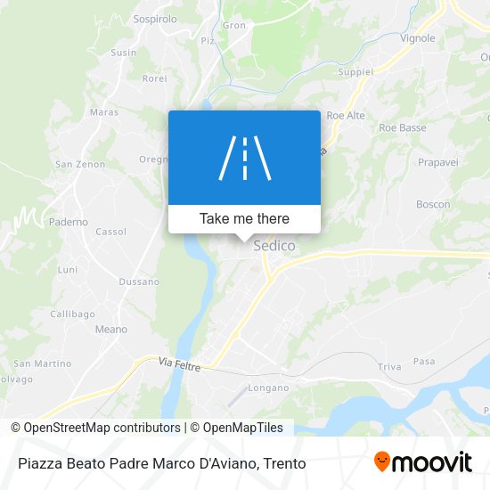 Piazza Beato Padre Marco D'Aviano map