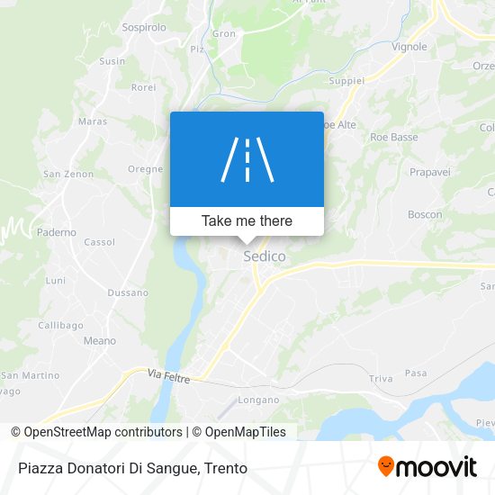 Piazza Donatori Di Sangue map