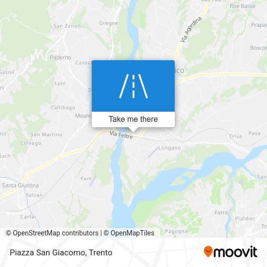 Piazza San Giacomo map