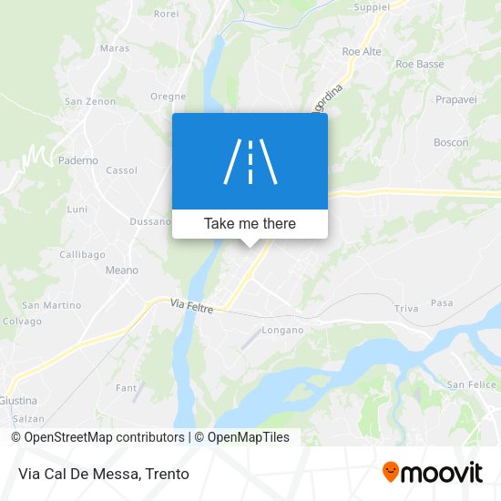 Via Cal De Messa map