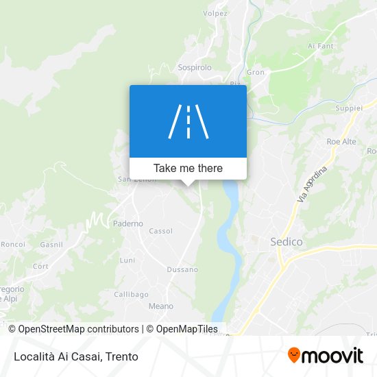 Località Ai Casai map