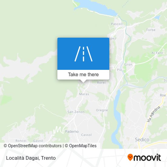 Località Dagai map