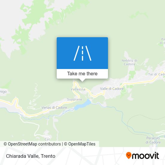 Chiarada Valle map