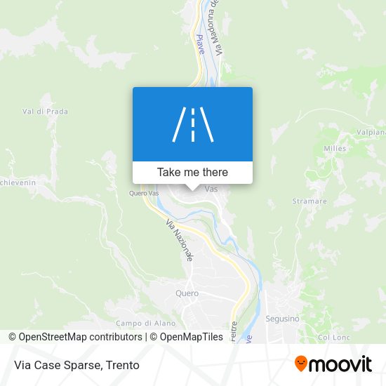 Via Case Sparse map