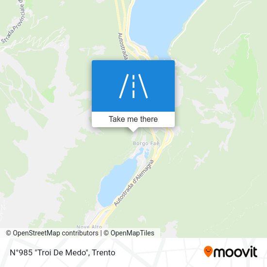 N°985 "Troi De Medo" map