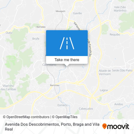 Avenida Dos Descobrimentos mapa