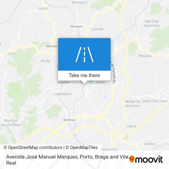 Avenida José Manuel Marques map