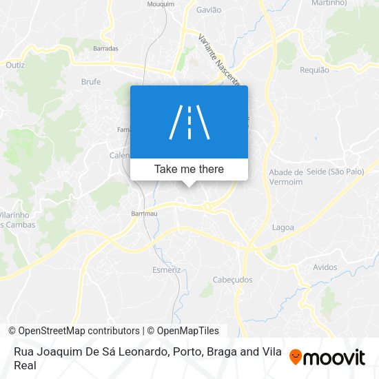 Rua Joaquim De Sá Leonardo map