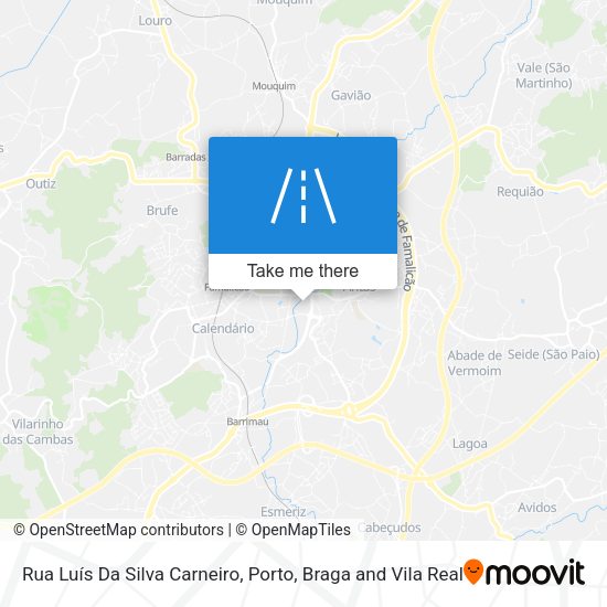 Rua Luís Da Silva Carneiro map
