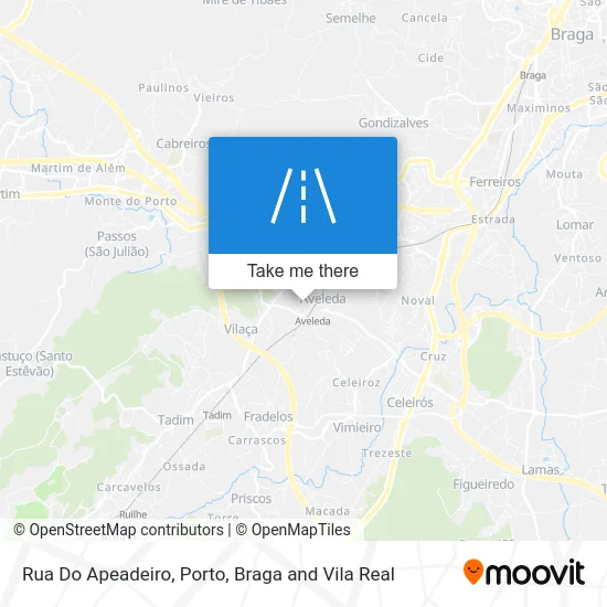 Rua Do Apeadeiro map