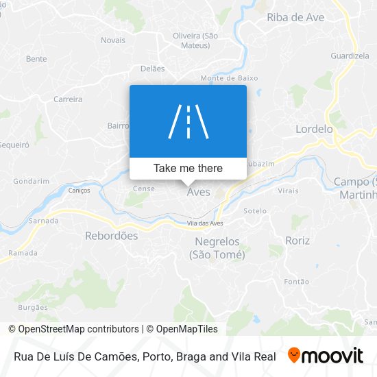 Rua De Luís De Camões map