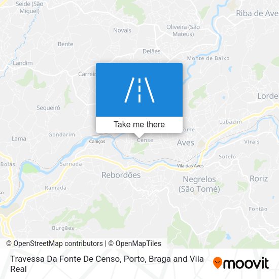 Travessa Da Fonte De Censo map