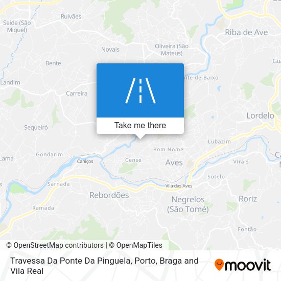 Travessa Da Ponte Da Pinguela map