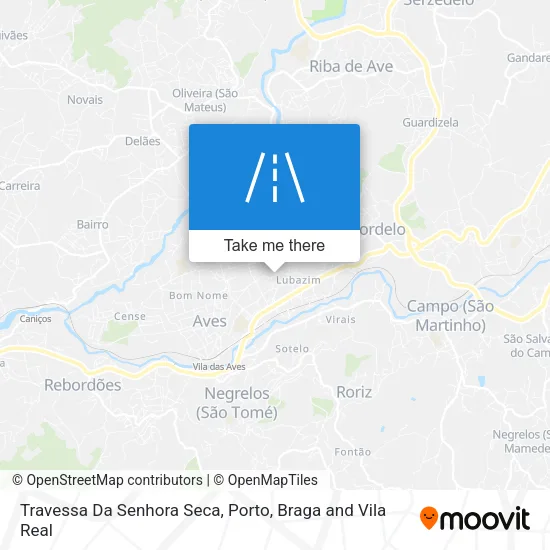 Travessa Da Senhora Seca map