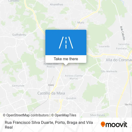 Rua Francisco Silva Duarte map