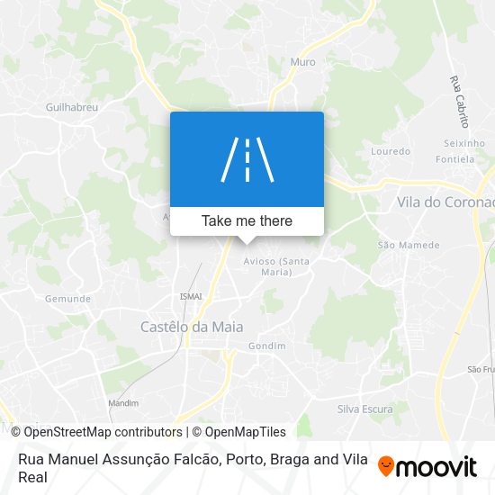 Rua Manuel Assunção Falcão mapa